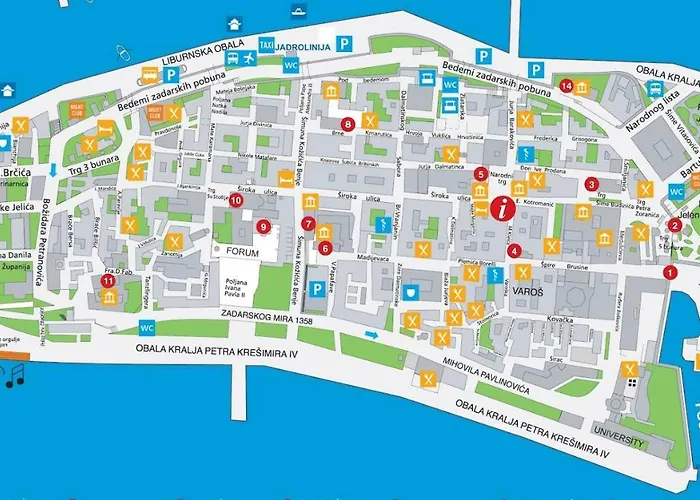 Jazine1 Апартаменты Задар